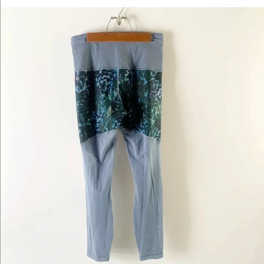 Lululemon Running In The City 7/8 Tight Floral 6